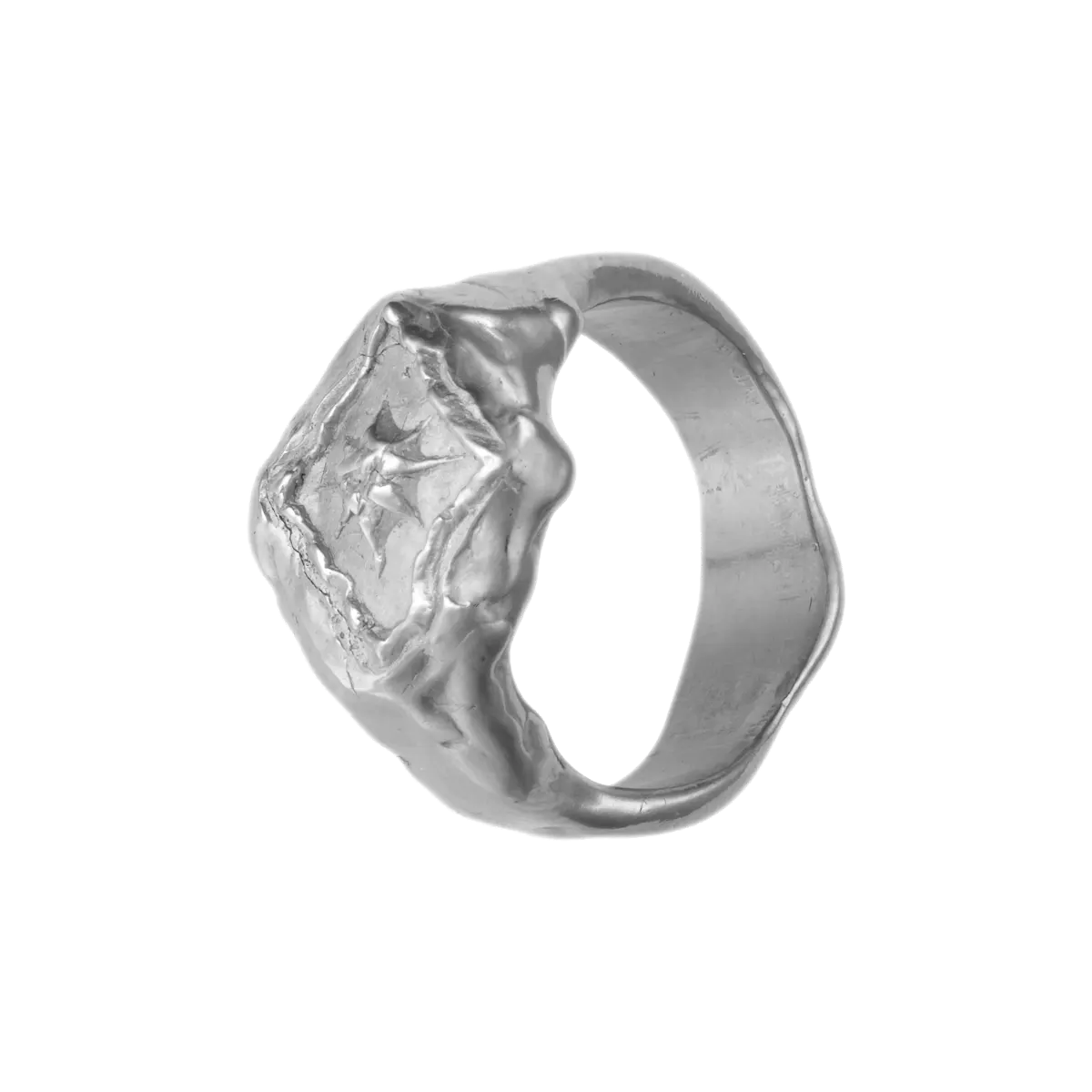 Bague hermine argent - Fabrication Française Bague hermine argent - Fabrication Française
